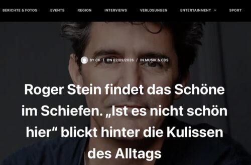 CityGuide Rhein-Neckar: Roger Stein findet das Schöne im Schiefen – „Ist es nicht schön hier“ blickt hinter die Kulissen des Alltags